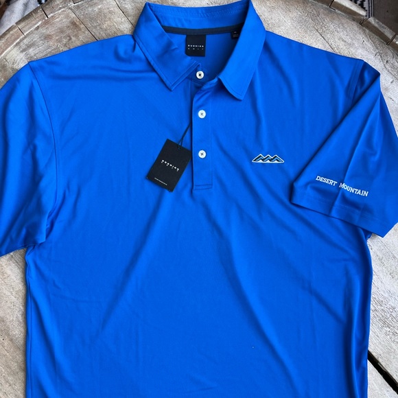DUNNING GOLF Mens Player Pique Performance Polo NWT - Picture 5 of 6